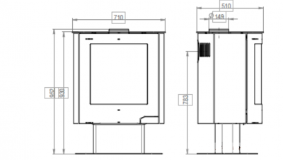 ПЕЧЬ-КАМИН Invicta TANA ПЕЧЬ-КАМИН Invicta TANA