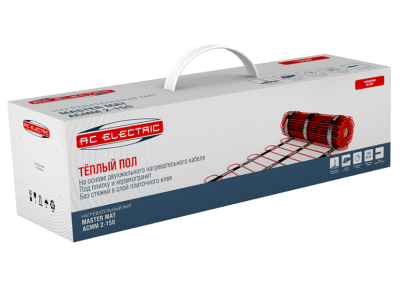 Мат нагревательный AC ELECTRIC ACMM 2-150-3.5 (комплект теплого пола)