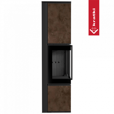 Печь Kratki Pro TORA/L 8 кВт OXIDE MORO Печь Kratki Pro TORA/L 8 кВт OXIDE MORO
