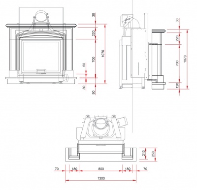 Мраморный камин Schmid N37 Мраморный камин Schmid N37