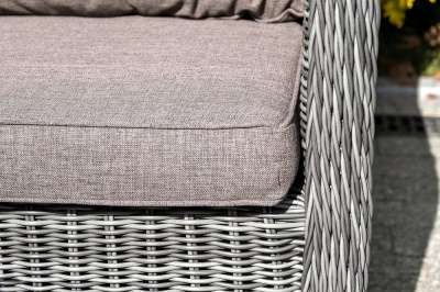 Диван 4SIS Гляссе трехместный Цвет: графит