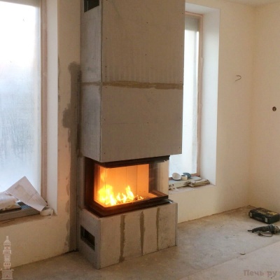 Каминная топка Romotop HEAT C 3G L 80.52.31.01