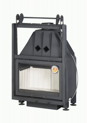 Каминная топка Экокамин АЛЬФА 700KВ с контргрузом