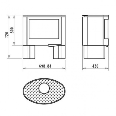 Отопительная печь Supra Persee Отопительная печь Supra Persee