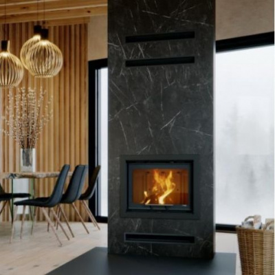 Топка Defro Home Intra SM G Slim, 6кВт, 611/481мм, гильотина Топка Defro Home Intra SM G Slim, 6кВт, 611/481мм, гильотина