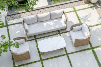 Лаунж-зона 4SIS Аликанте Цвет: соломенный Лаунж-зона 4SIS Аликанте Цвет: соломенный