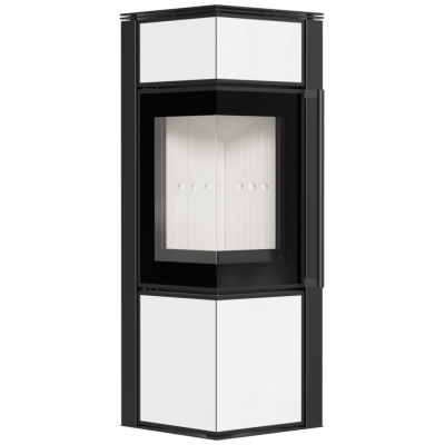 Печь Kratki PRO TORA/S, 8 кВт, белое стекло Печь Kratki PRO TORA/S, 8 кВт, белое стекло