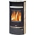 Печь-камин ABX Atlantik 7 (черная сталь, бразильский песч.с верх. плитой)