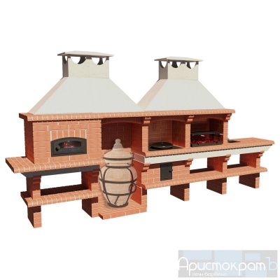 Кирпичное барбекю АРИСТОКРАТЪ 852 Кирпичное барбекю АРИСТОКРАТЪ 852