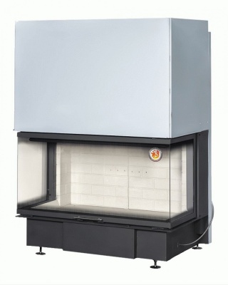 Каминная топка Экокамин ДЕЛЬТА 1200 три стекла