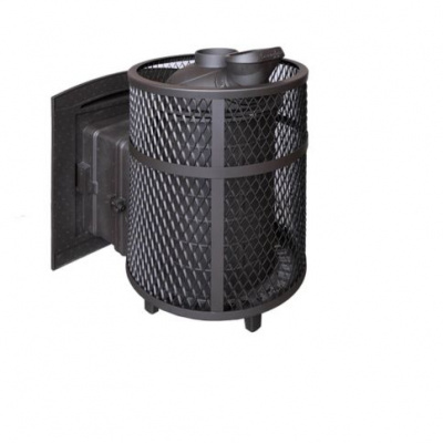 Банная печь Прометалл Атмосфера L с сеткой