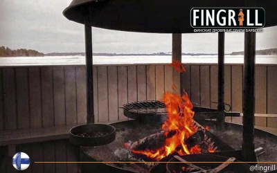 Дровяной гриль TUNDRA GRILL Basic High 100 Antique