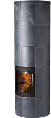 Печь-камин Lotus M3 Dark