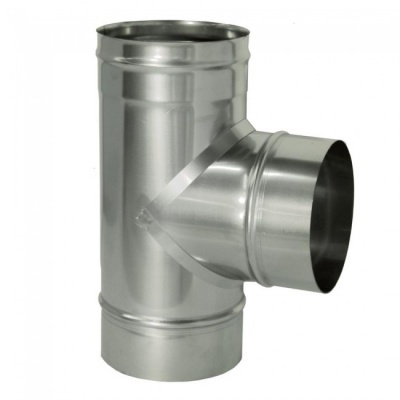 Тройник Дымок 0.8 мм, 90, d=300 мм