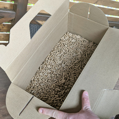 Пеллеты для гриля Shemzer, дуб 100%, 10 кг