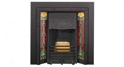 Каминная топка Stovax Art Nouveau Tiled Insert Каминная топка Stovax Art Nouveau Tiled Insert