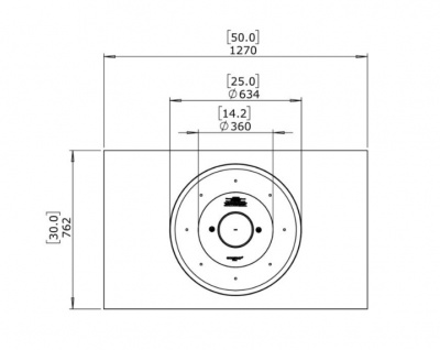 Биокамин стол Мартини