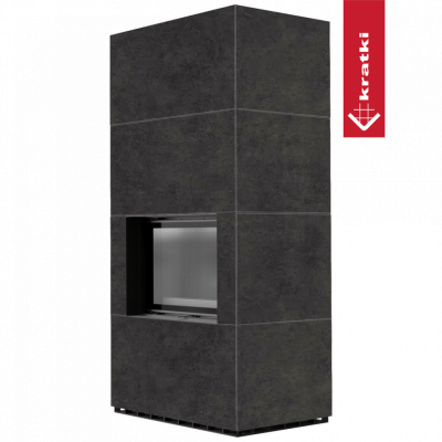 Каминокомплект FLOKI в облицовке FOKOS GRAFITE Каминокомплект FLOKI в облицовке FOKOS GRAFITE