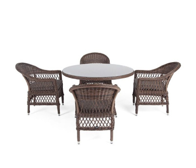 Обеденная группа 4SIS Дольче Цвет: коричневый