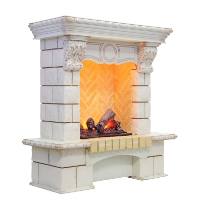 Каминокомплект Pierre Luxe Шампань Cassette