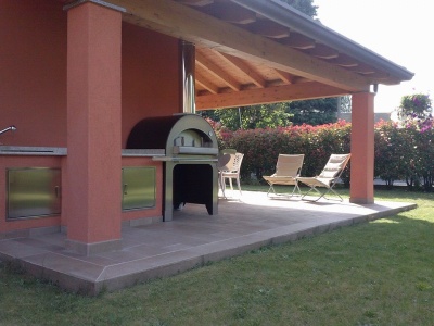 Печь на дровах 4 PIZZE