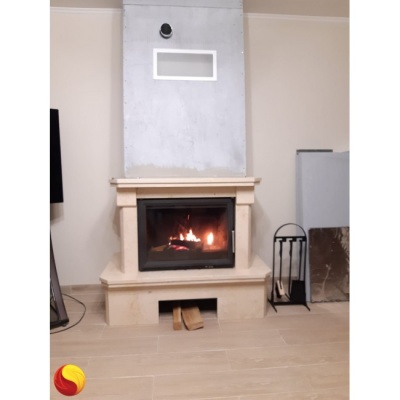 Каминная топка Invicta 700 Гранд Визьон с заслонкой Каминная топка Invicta 700 Гранд Визьон с заслонкой