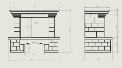 Облицовка Flora Emperador (Rosso)