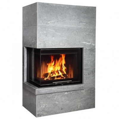 Камин NunnaUuni Deko 5 LW, пристенный левый