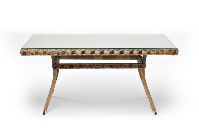 Обеденный стол 4SIS Латте 140 Цвет: соломенный