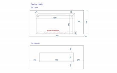 Genius 100 Black Glass Genius 100 Black Glass