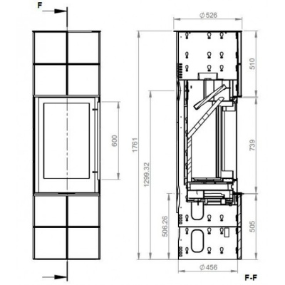 Печь-камин Ember Olja 2G