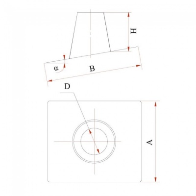 Кровельный элемент 0/20 Дымок 0.5 мм с изоляцией, d=200 мм