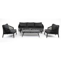 Лаунж-зона 4SIS Верона 5-местная Цвет: темно-серый