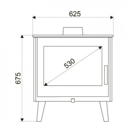 Отопительная печь Supra Alban