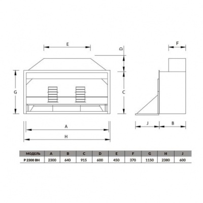 Гриль Chef Grill P 2300 BH