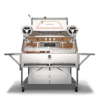 Гриль угольный 800 Degrees Asador Benjamin, нерж. сталь