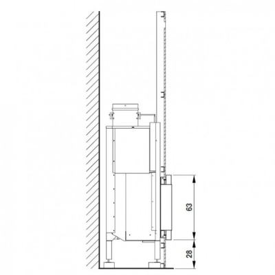 Каминная облицовка Palazzetti Perth