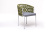 Стул 4SIS Диего из роупа Цвет: светло-серый шагрень, салатовый меланж, светло-серый