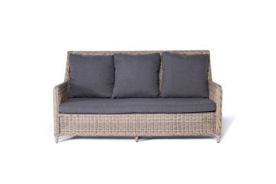 Диван 4SIS Гляссе трехместный Цвет: бежевый