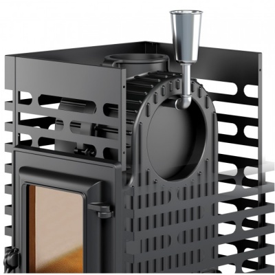 Печь для бани дровяная Aston «Шторм» без выносного тоннеля (чугун) Печь для бани дровяная Aston «Шторм» без выносного тоннеля (чугун)