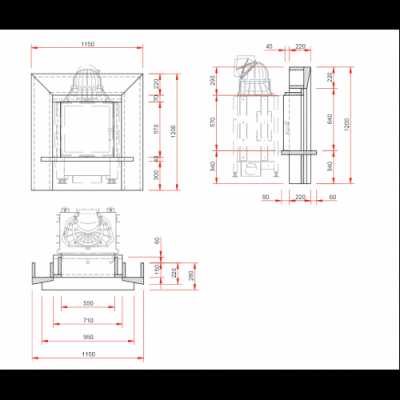 Мраморный камин Schmid N9 Мраморный камин Schmid N9