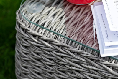 Журнальный столик 4SIS Кальяри (гиацинт) Цвет: серый