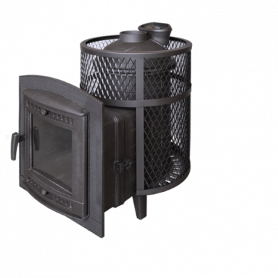 Банная печь Прометалл Атмосфера L с сеткой нержавейкой