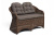 Диван 4SIS Равенна двухместный Цвет: коричневый Диван 4SIS Равенна двухместный Цвет: коричневый