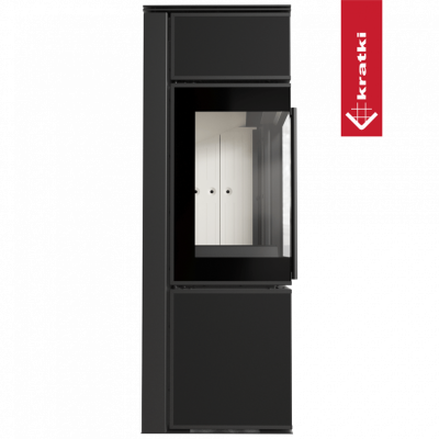 Печь Kratki PRO TORA/S 8 кВт Nero Assoluto Печь Kratki PRO TORA/S 8 кВт Nero Assoluto