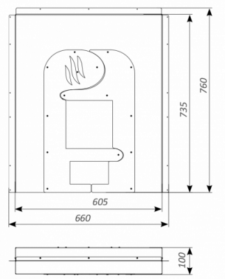 Разделительный экран Long утепленный Разделительный экран Long утепленный