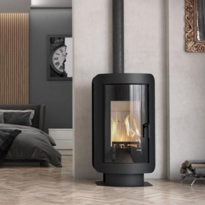 Печь камин Defro Home Oval, 9 кВт