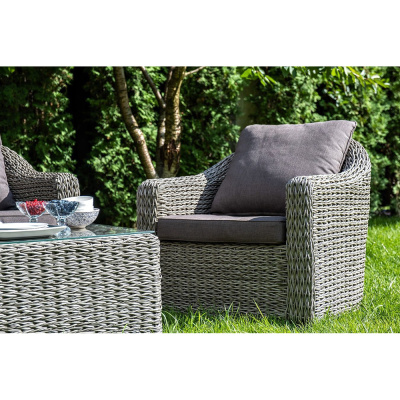 Кресло 4SIS Кон Панна (гиацинт) Цвет: графит Кресло 4SIS Кон Панна (гиацинт) Цвет: графит