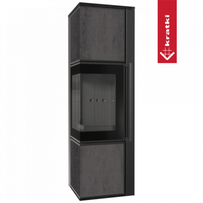 Печь Kratki Pro TORA/M NATURALI PIETRA DI SAVOIA ANTRANCITE BOCCIARDATA Печь Kratki Pro TORA/M NATURALI PIETRA DI SAVOIA ANTRANCITE BOCCIARDATA