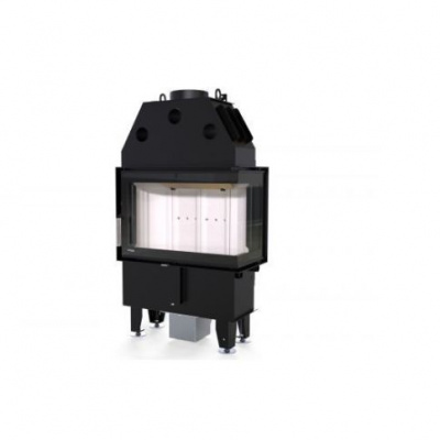 Топка Defro Home Intra Slim SM угловая, 6 кВт, 667/465/337мм